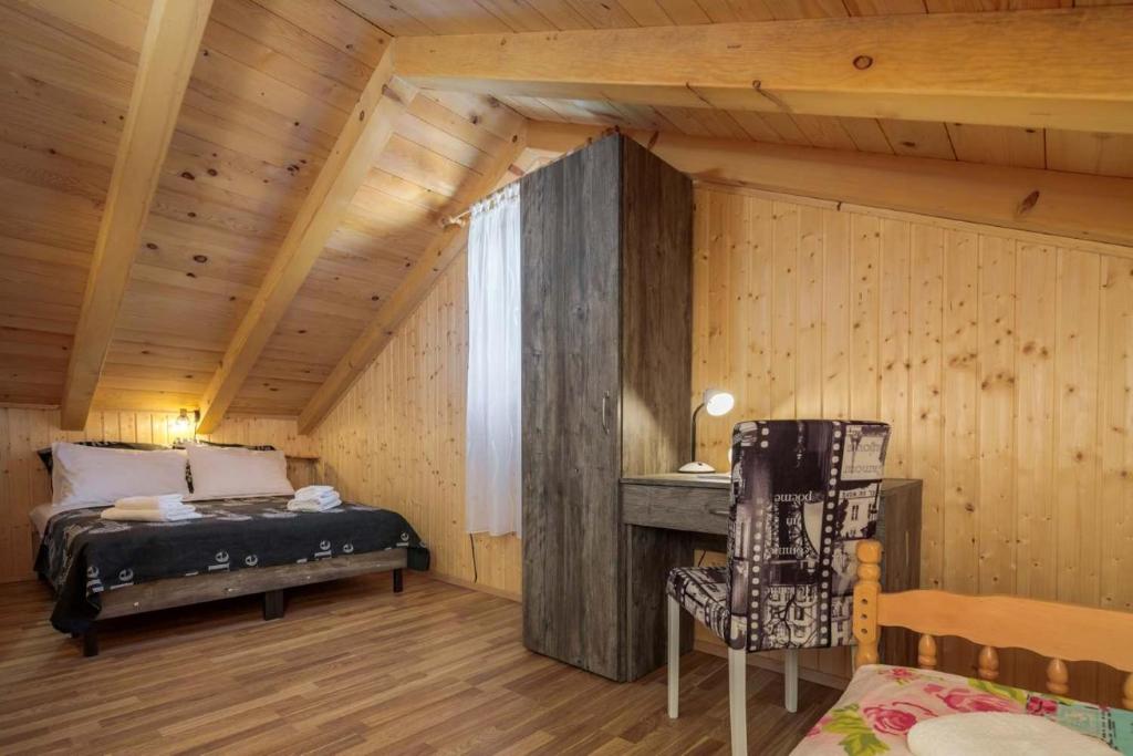 Posteľ alebo postele v izbe v ubytovaní Villa Mystic Woods