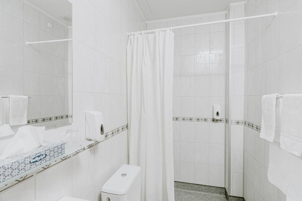 Koupelna v ubytování Narfastadir Guesthouse