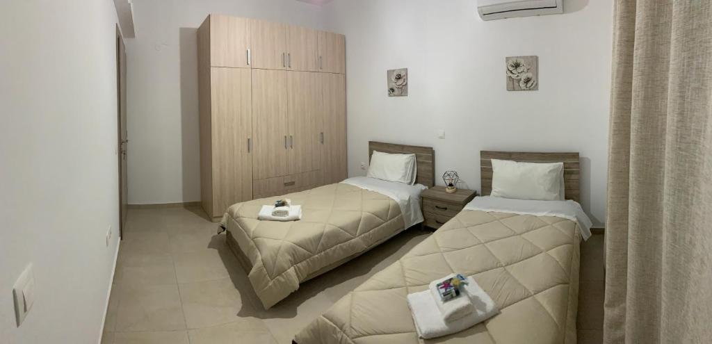 Postel nebo postele na pokoji v ubytování Escape Rooms