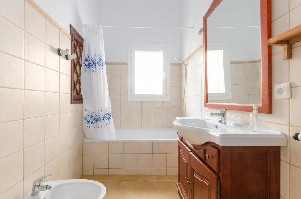 Koupelna v ubytování YourHouse Ca Na Salera villa