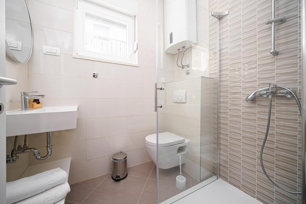 Kúpeľňa v ubytovaní Villa Porta