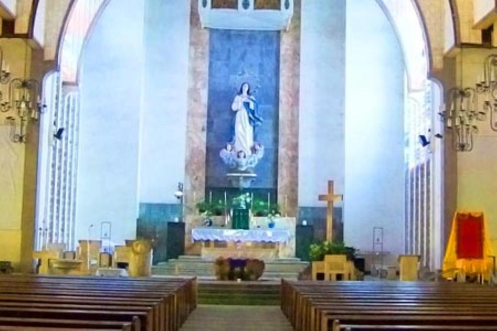a church with a largeificantificantificantificantificantificantificantificantificantificantificant at GV Hotel - Ozamiz in Ozamis
