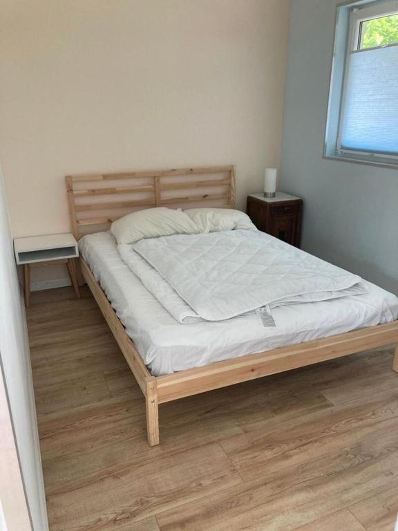 Postel nebo postele na pokoji v ubytování The Bee - Trekkershuts & Apartment