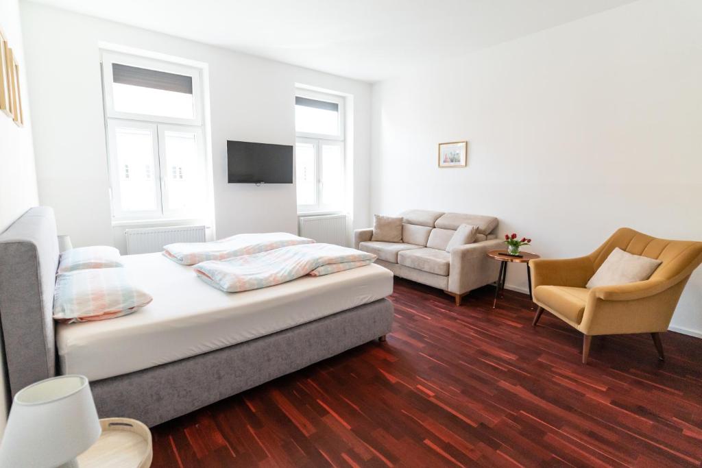 Posedenie v ubytovaní Comfortable Apartments Vienna 1100 with contactless Check-in