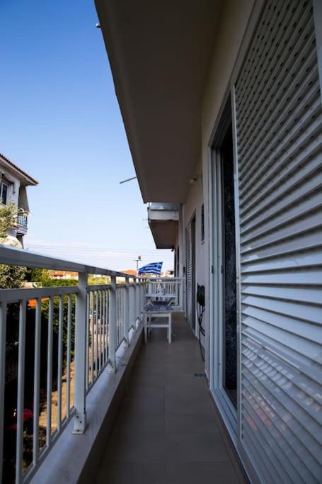A balcony or terrace at Blue Theros Apartments