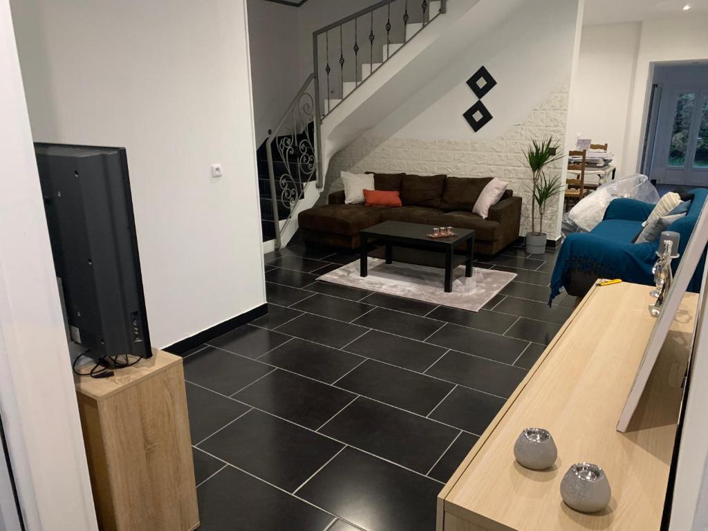 Posedenie v ubytovaní Villa Tenjin chambre 14