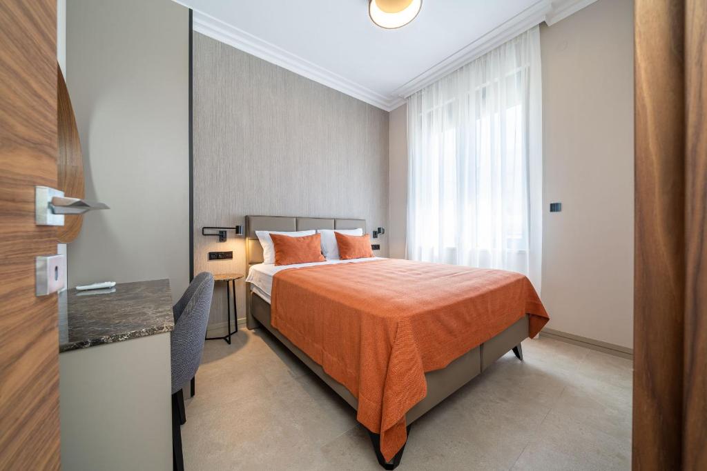 Postel nebo postele na pokoji v ubytování C Group apartments