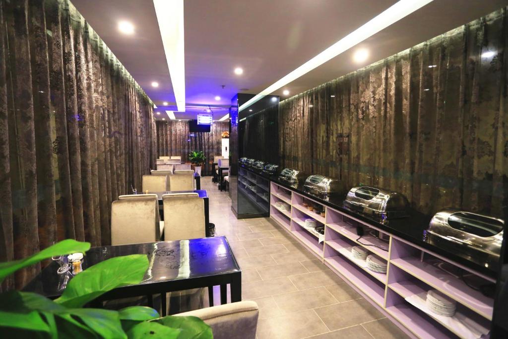 منطقة جلوس في Greentree Inn Mozitan Road Yiwu Small Commodities Wholesale City