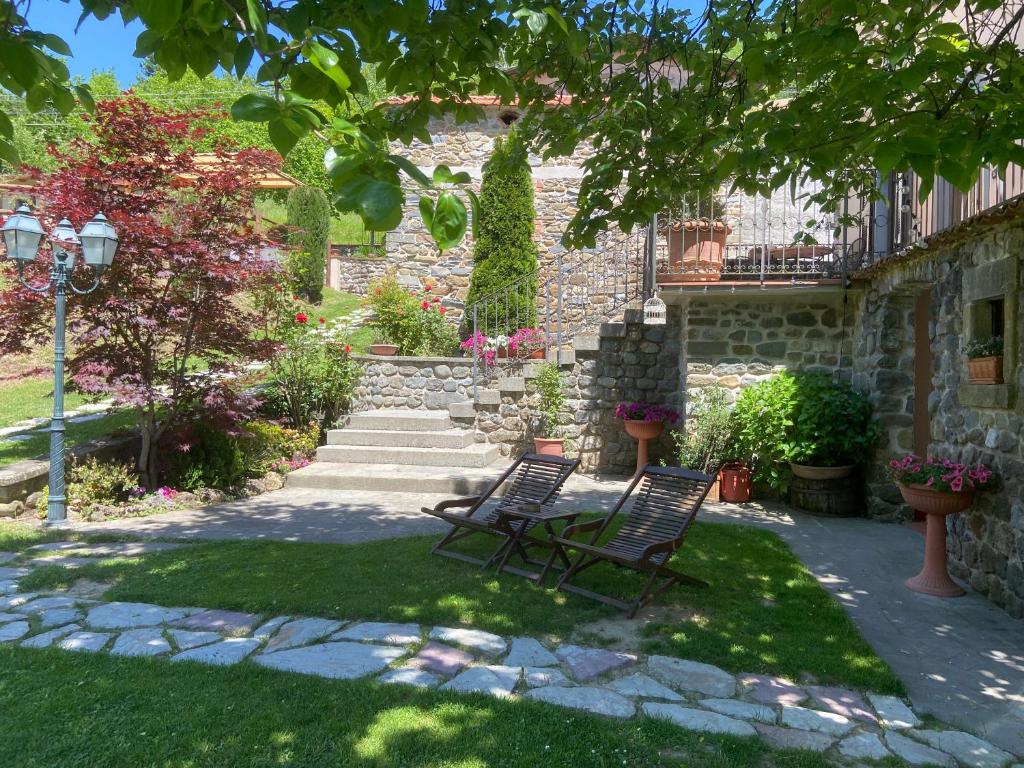 Zahrada ubytování Agriturismo I Chiosi
