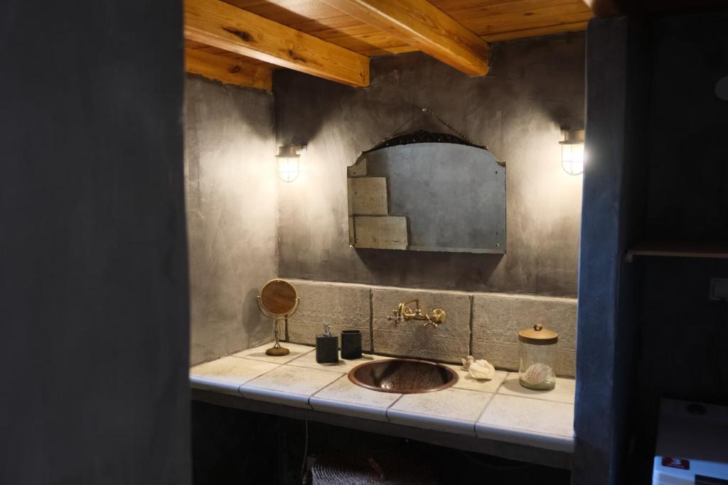 Vannituba majutusasutuses Salty Edge Holiday Home