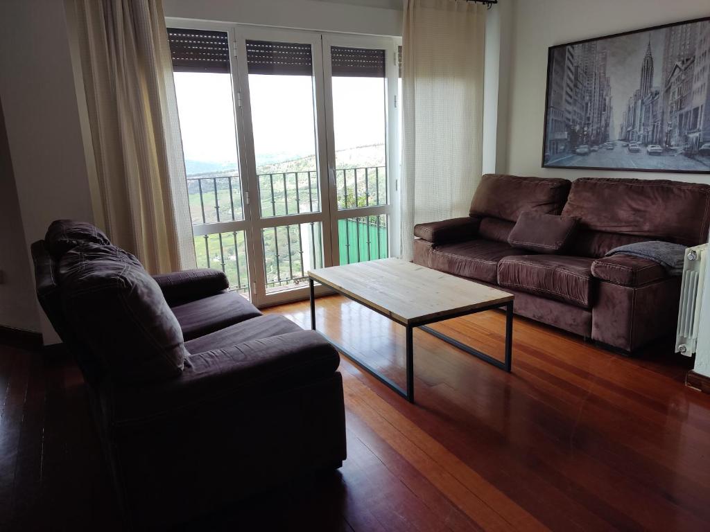 Posezení v ubytování Apartamento Mirador del Tajo