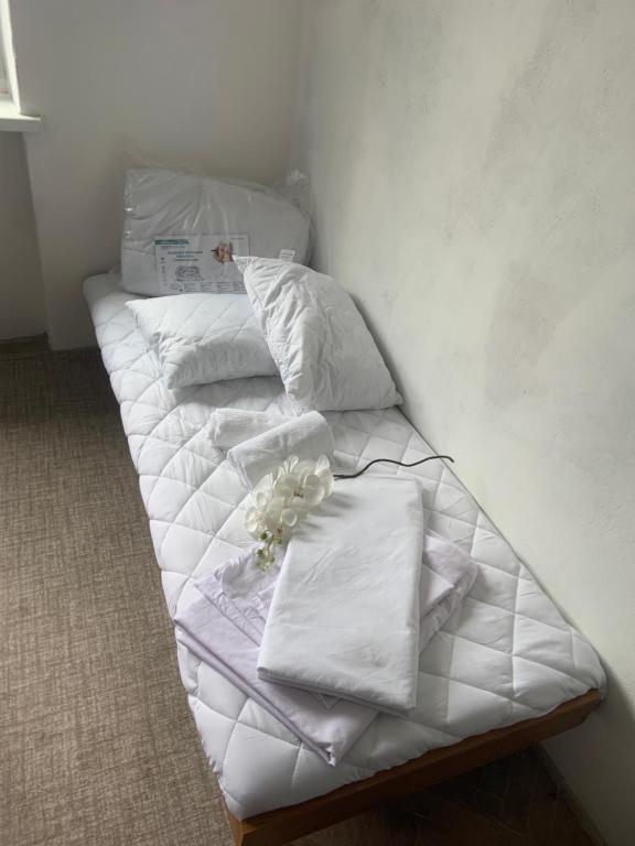 Postel nebo postele na pokoji v ubytování Apartmány Blatec