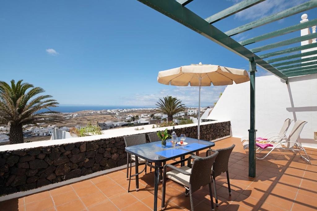 Balkón alebo terasa v ubytovaní La Vega de Lanzarote 3