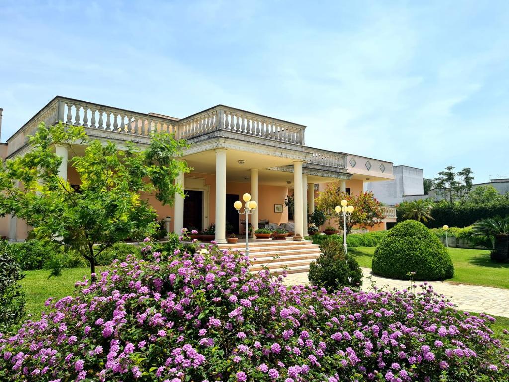 Zahrada ubytování Villa Aida