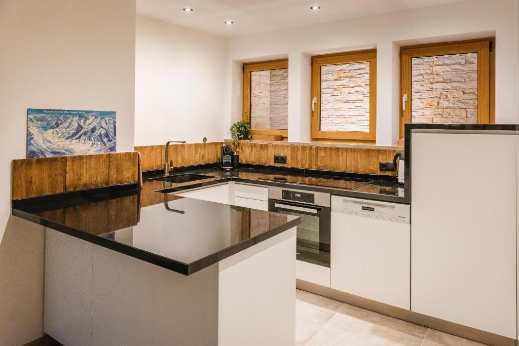 Cucina o angolo cottura di Ferienwohnung Waldgarten