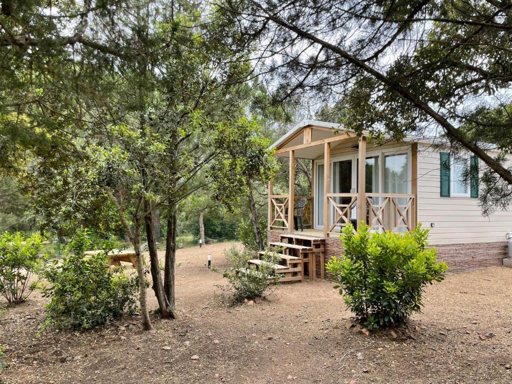 Zahrada ubytování Palombaggia location i pini Porto Vecchio