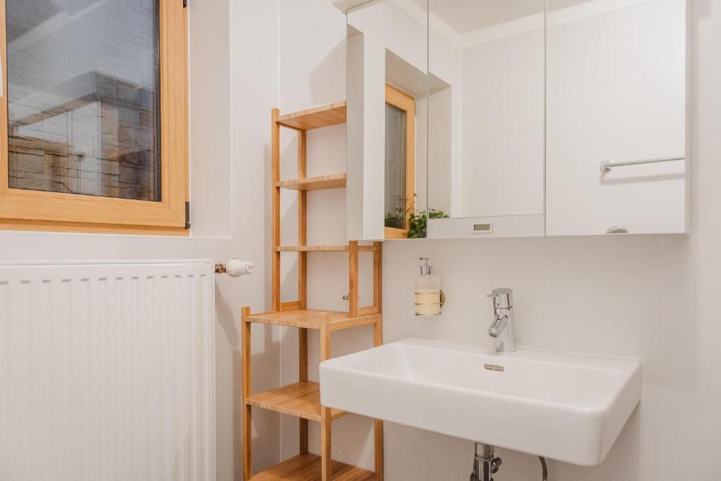 Bagno di Ferienwohnung Waldgarten