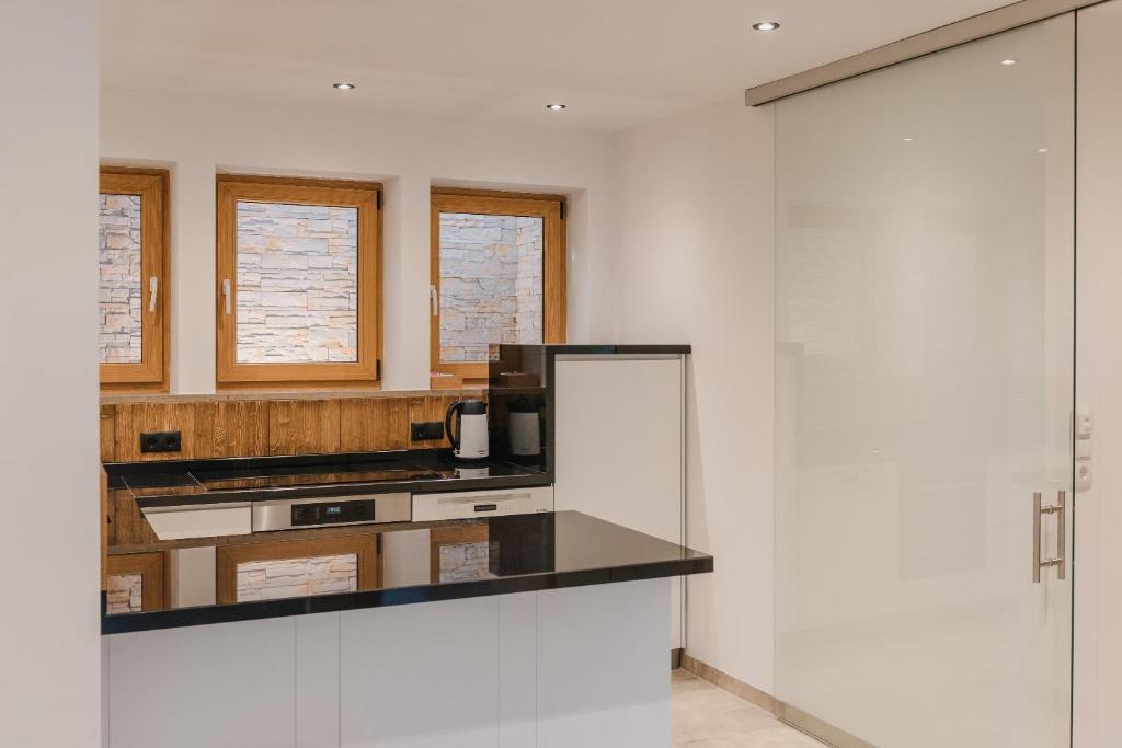 Cucina o angolo cottura di Ferienwohnung Waldgarten