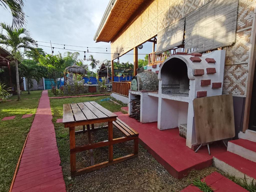 Zahrada ubytování Glamping Alona