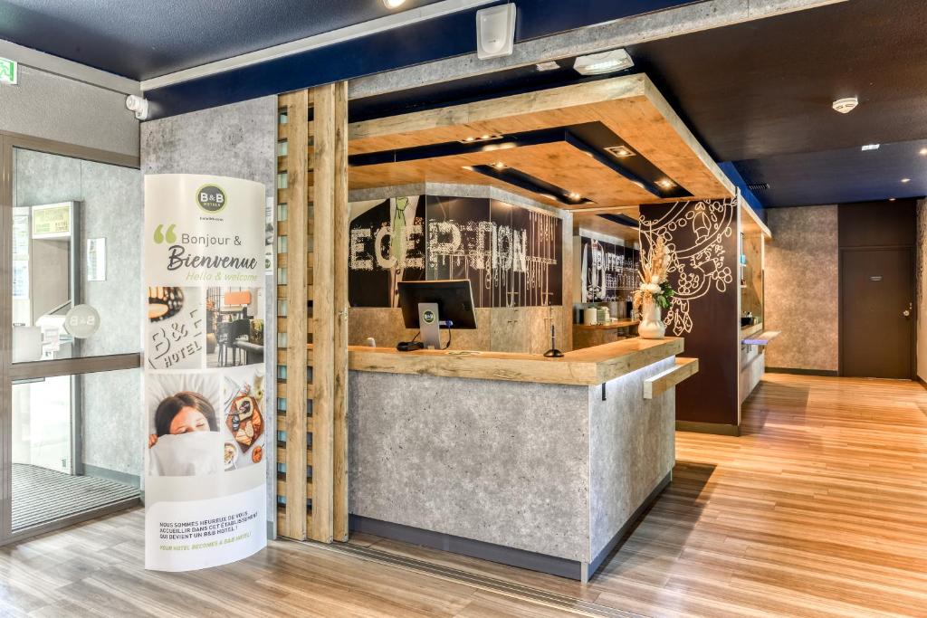 Vstupní hala nebo recepce v ubytování B&B HOTEL Montpellier Sud Lattes