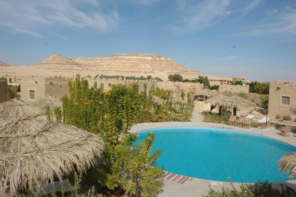 Bazén v ubytování Siwa Shali Resort nebo v jeho okolí