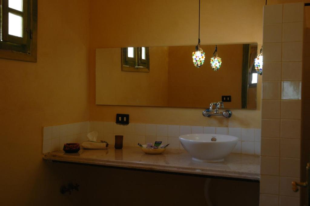 Koupelna v ubytování Siwa Shali Resort