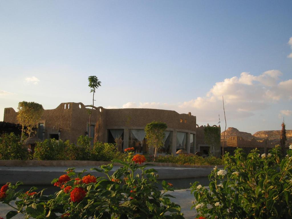 Zahrada ubytování Siwa Shali Resort