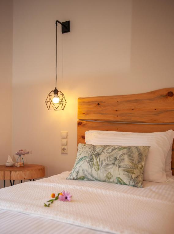 Postel nebo postele na pokoji v ubytování Giorgos apartments