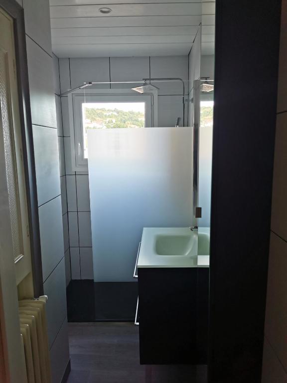 Kúpeľňa v ubytovaní Chambre privée dans appart partagé, centre ville, avec vue sur les monuments