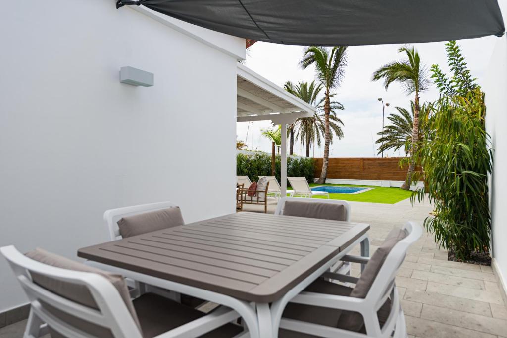 Zahrada ubytování Villas Pasito Blanco