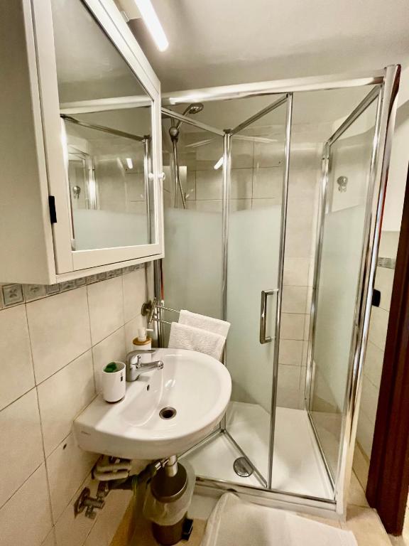Kúpeľňa v ubytovaní Azzurra Flat Bari Center