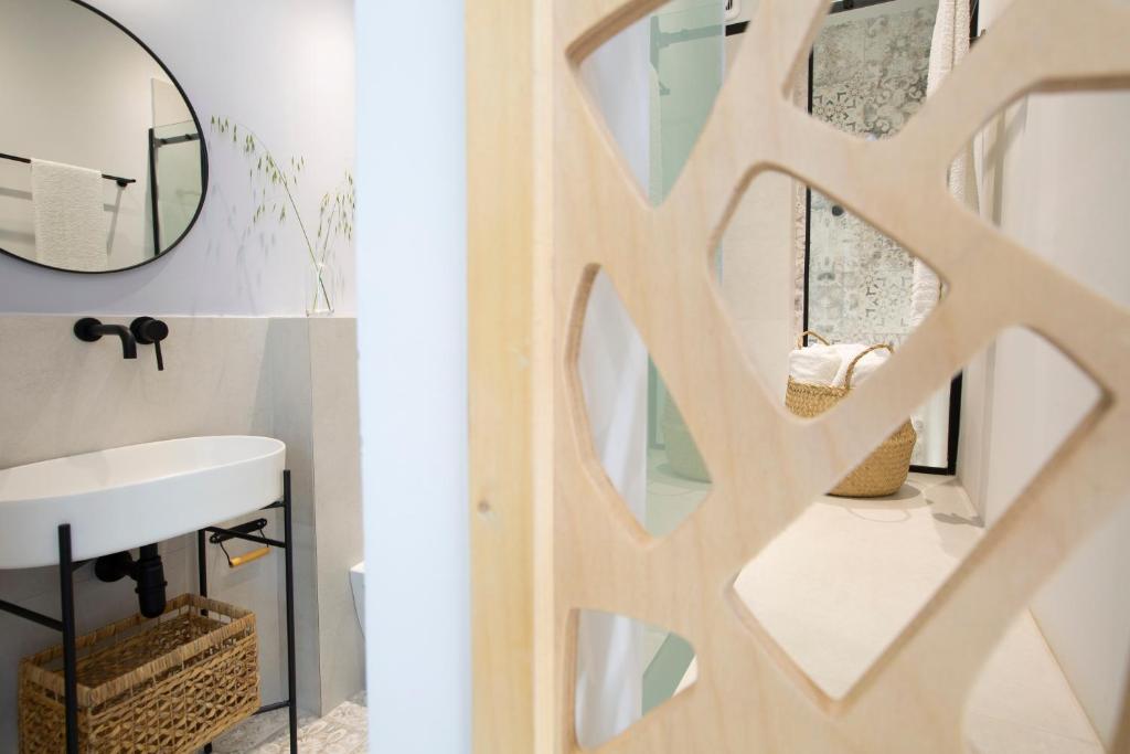 Kúpeľňa v ubytovaní Edward Art Boutique Hotel