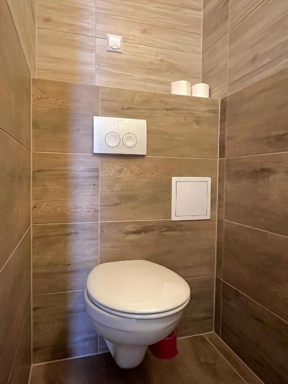 Kúpeľňa v ubytovaní Hostel DV Morski - z prywatnymi łazienkami