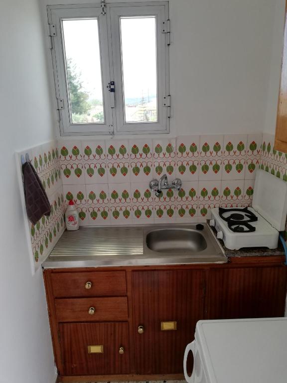 Kuchyňa alebo kuchynka v ubytovaní Anatolikos Rooms