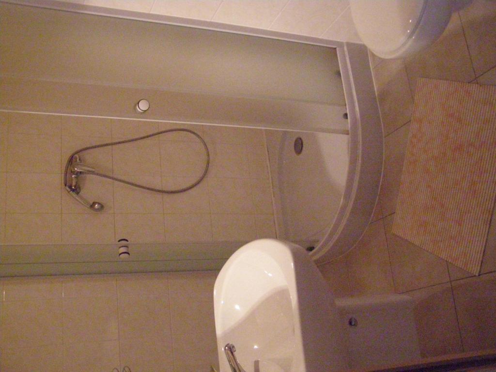 Koupelna v ubytování Ubytování U Kramárů