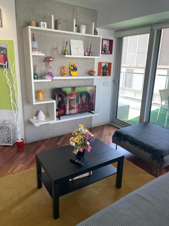 Posezení v ubytování apartment luxe MMR