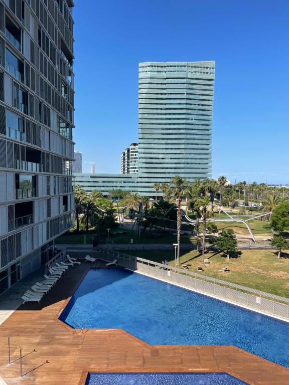 Bazén v ubytovaní apartment luxe MMR alebo v jeho blízkosti