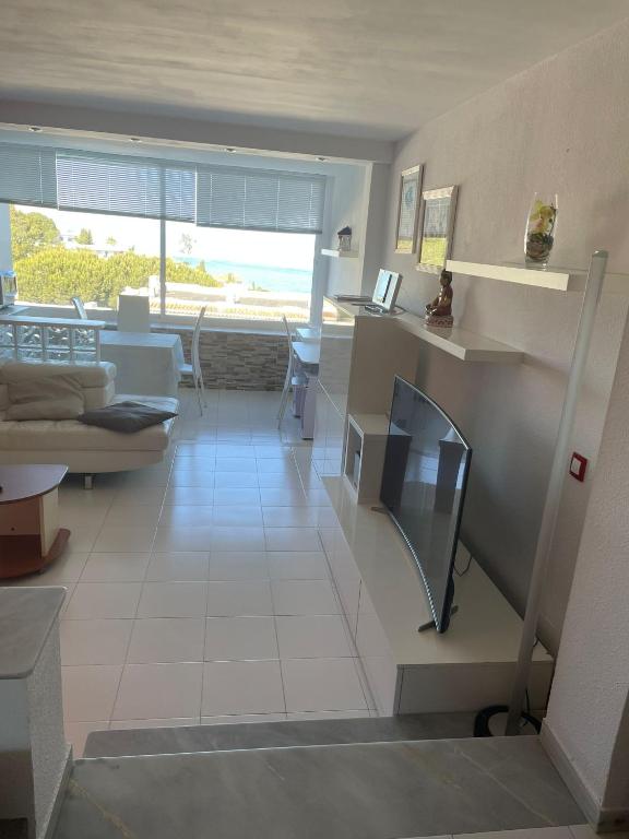 Posezení v ubytování Precioso estudio en zona residencial Rancho Miraflores