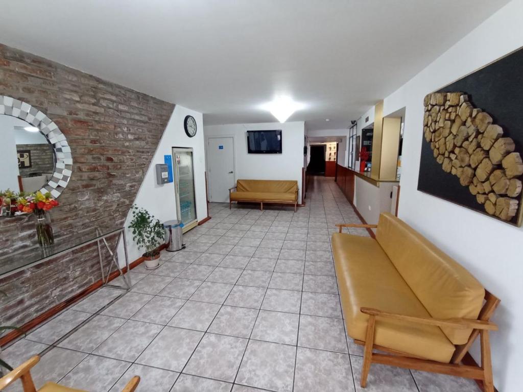 Posezení v ubytování Hotel 9 de Octubre