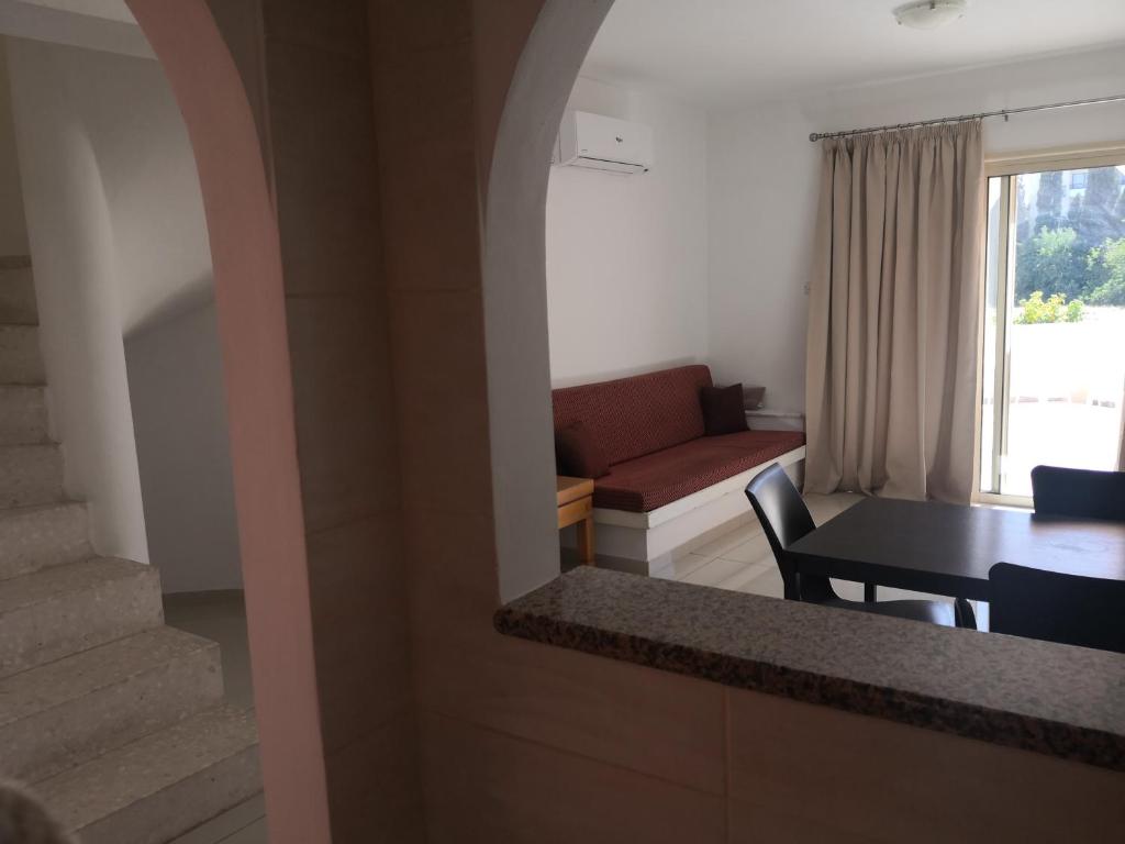 Posezení v ubytování Seashell Apartments