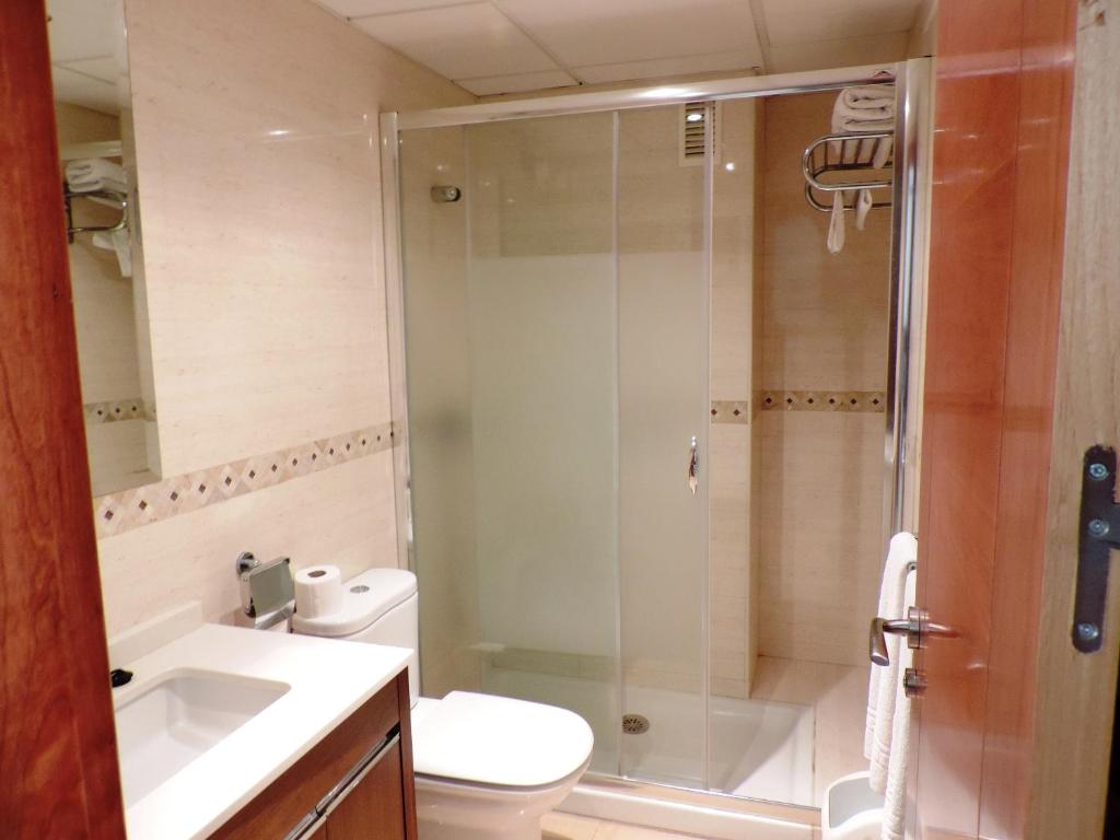 Koupelna v ubytování Apartamentos Doña Lucía