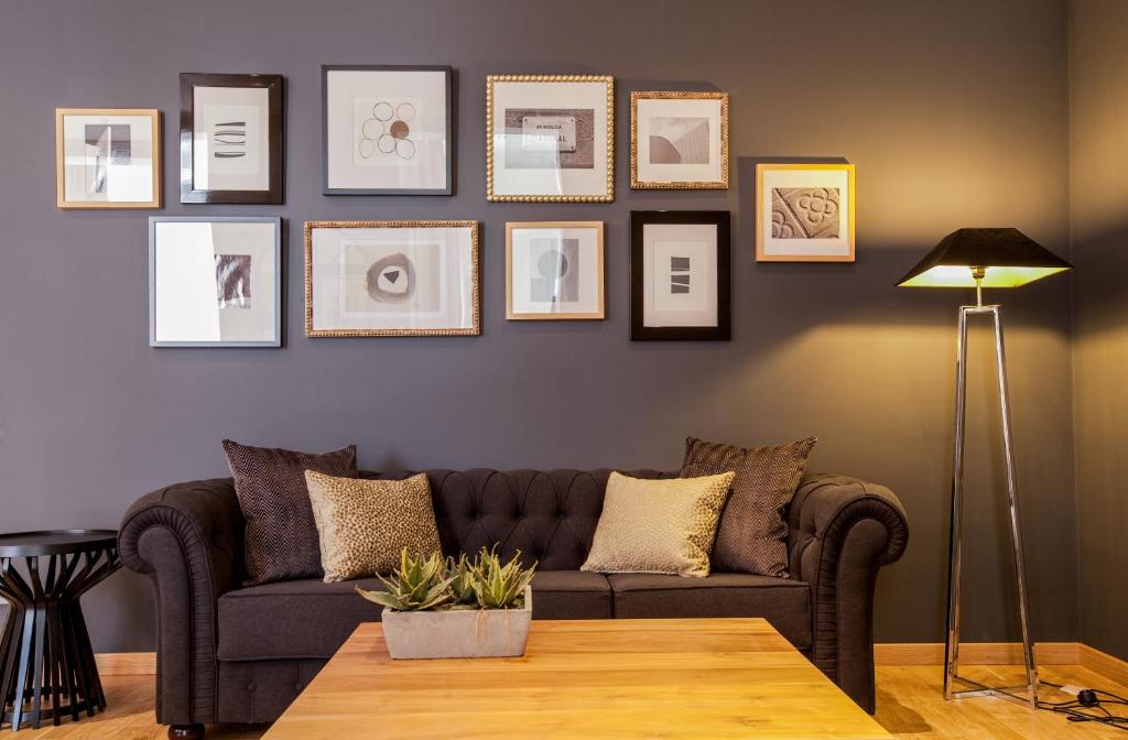 Posezení v ubytování Apartments Sixtyfour