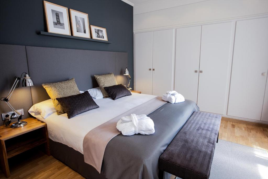 Postel nebo postele na pokoji v ubytování Apartments Sixtyfour