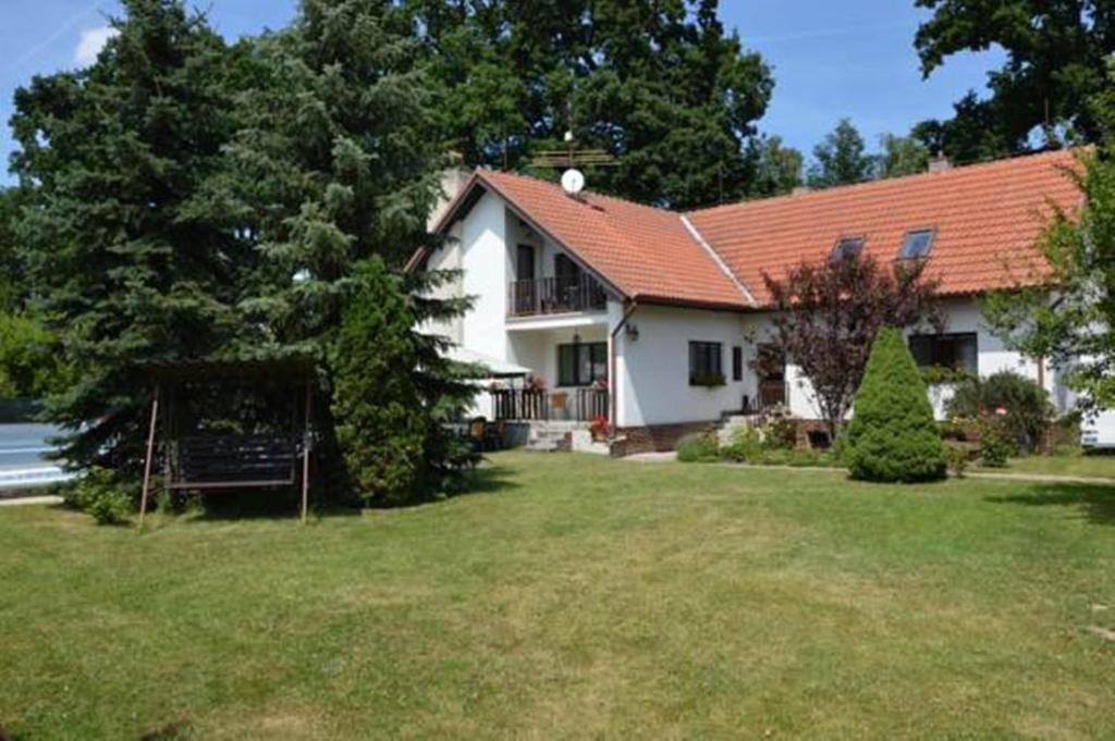 Zahrada ubytování Apartmány Dívčice