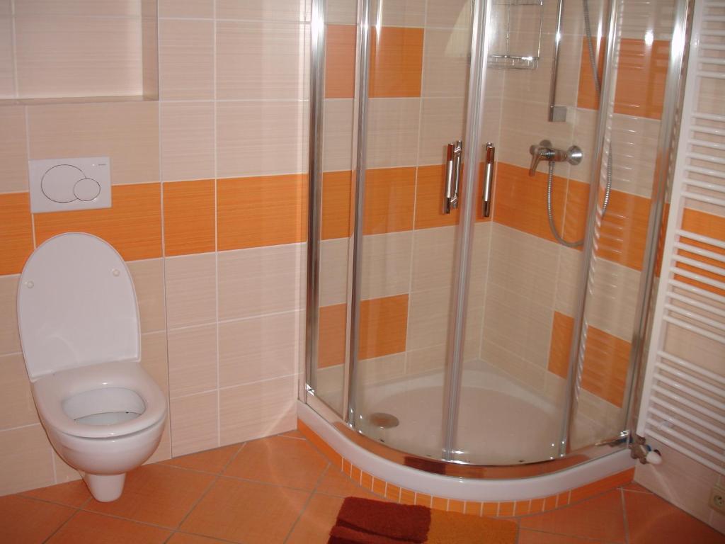 Kúpeľňa v ubytovaní Apartmány Vista