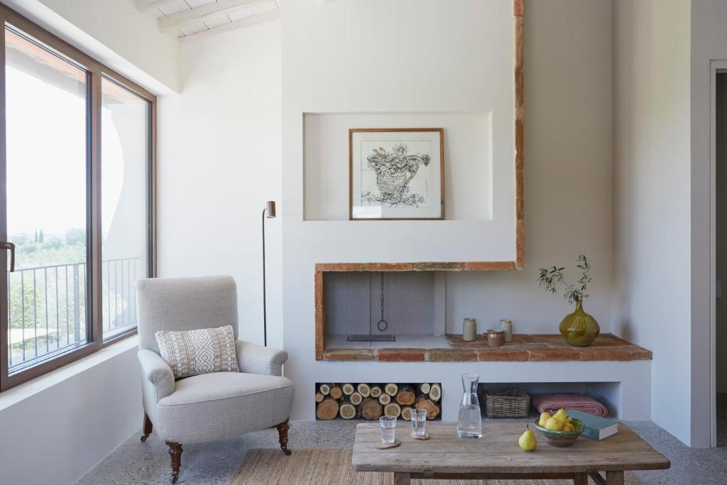 Posezení v ubytování Borgo 69 Villas & Suites