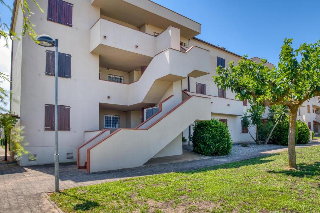 Budova, v ktorej sa apartmán nachádza