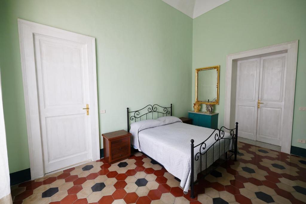 Postel nebo postele na pokoji v ubytování Maison Canopée
