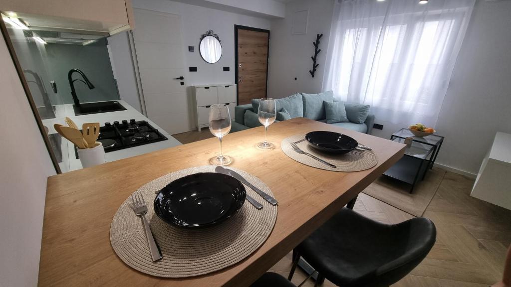 Posezení v ubytování Aquamarine apartment - Free 2 electric scooters