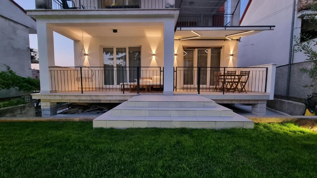Budova, kde se apartmán nachází